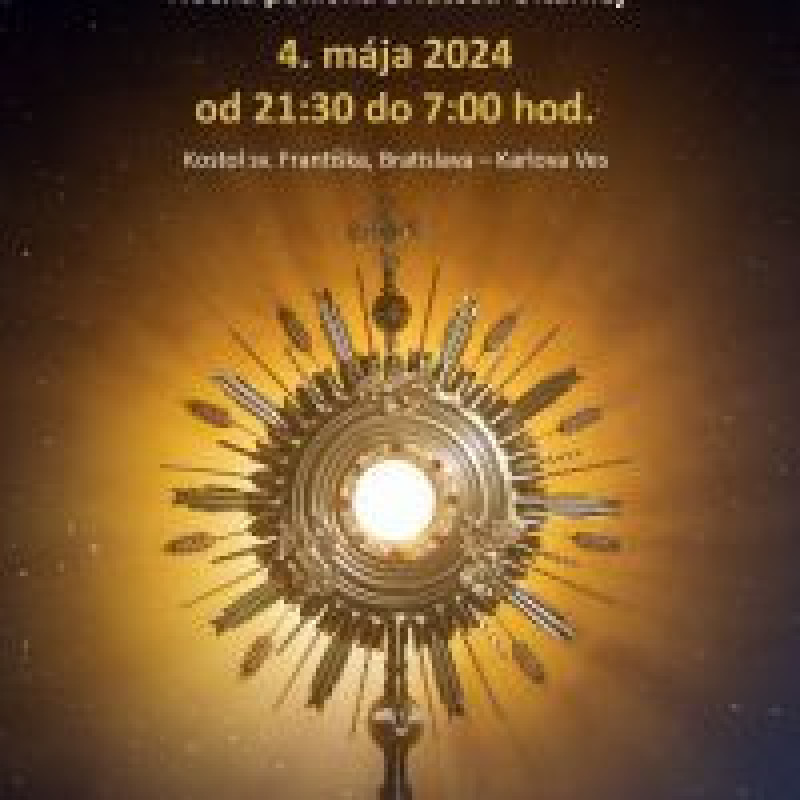 Celonočná poklona Sviatosti Oltárnej