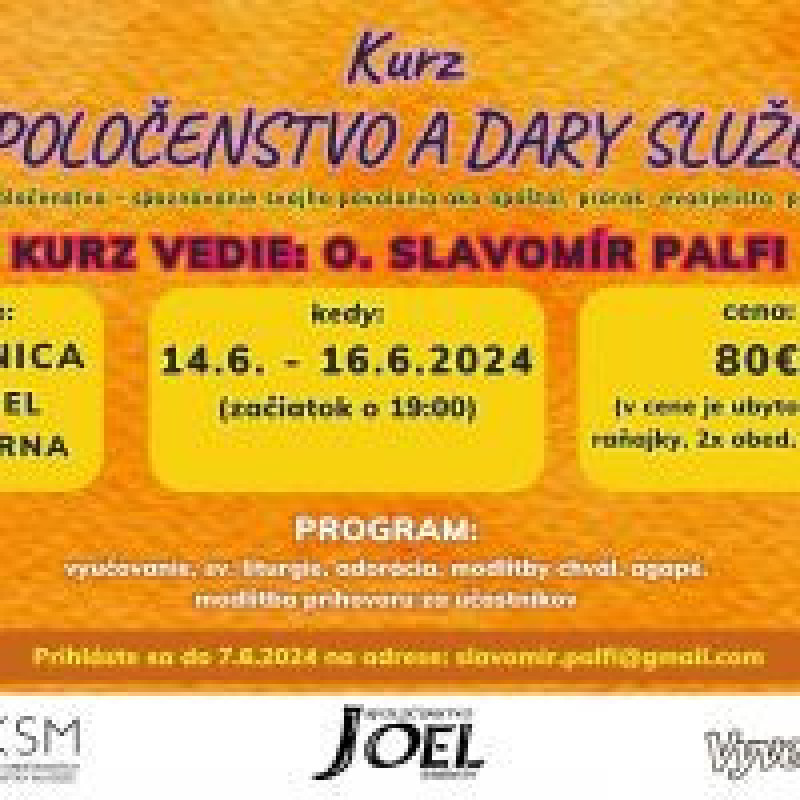 Kurz Spoločenstvo a dary služby
