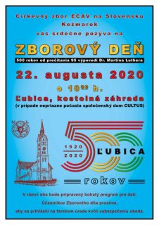 V Ľubici budú oslavovať 500 rokov od prečítania Lutherových téz