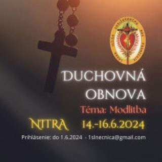 Modlitba - duchovná obnova