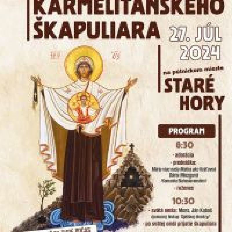 XIII. celoslovenské stretnutie ctiteľov karmelitánskeho škapuliara