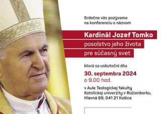O posolstve kardinála Tomka pre súčasný svet budú hovoriť v Košiciach