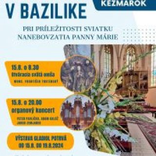 GLADIOLY V KEŽMARSKEJ BAZILIKE