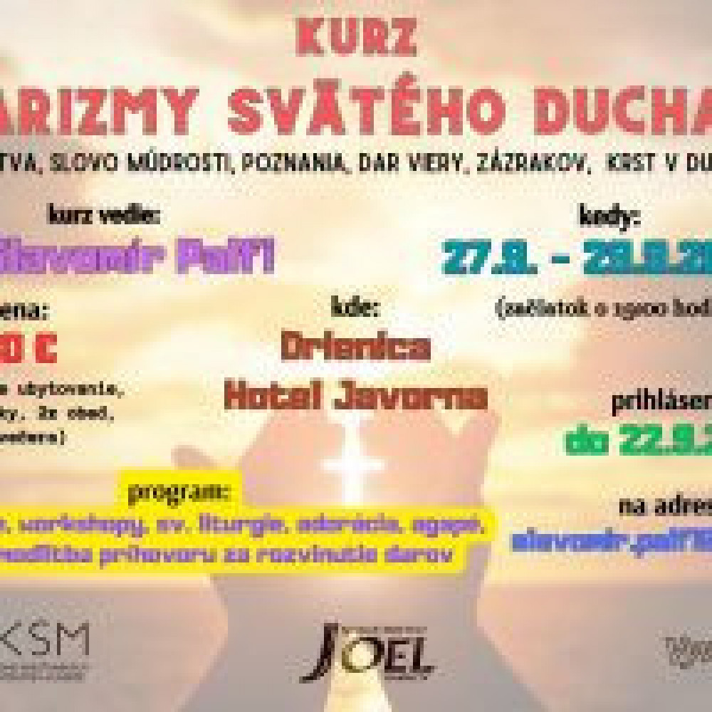 Kurz Charizmy Sv. Ducha 2.
