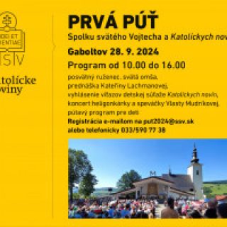 Prvá púť Spolku sv. Vojtecha a Katolíckych novín