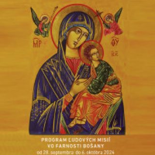 Ľudové misie vo farnosti Bošany od 28.9.2024