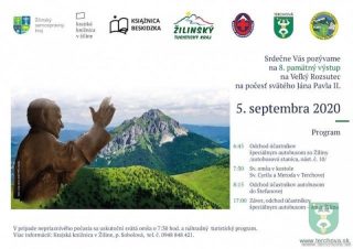 Na počesť svätého Jána Pavla II. po ôsmykrát vystúpia na Rozsutec