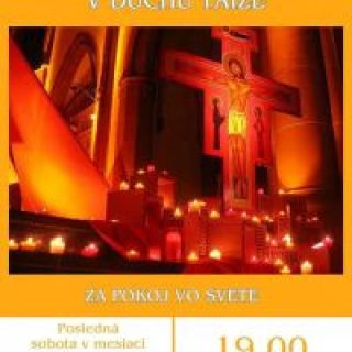 Modlitba v duchu Taizé