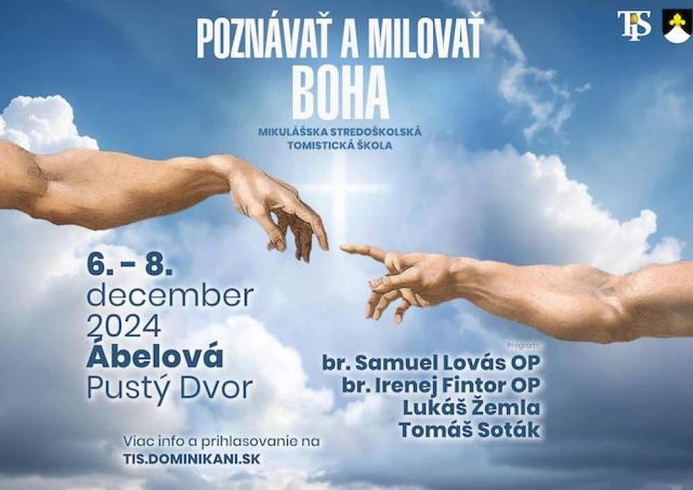 Mikulášska stredoškolská tomistická škola na tému Poznať a milovať Boha