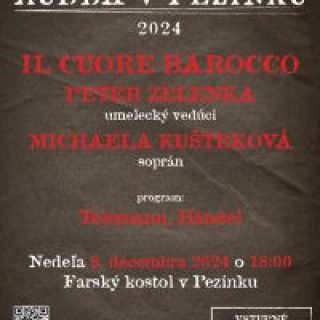 IL CUORE BAROCCO - Hudba v Pezinku 2024