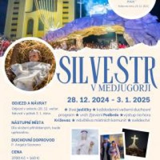 Silvestr v Medjugorji - nástupní místo Bratislava