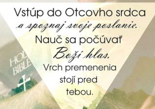 Pozvánka na 9-mesačný cyklus stretnutí mladých o životnom povolaní