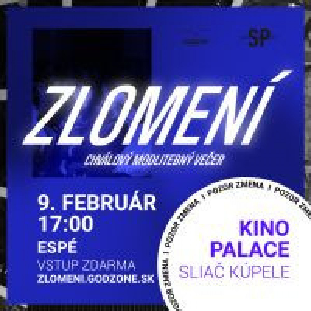 Modlitebné stretnutie ZLOMENÍ