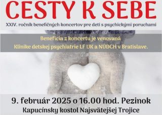 Už 24. ročník benefičného koncertu CESTY K SEBE podporí detskú psychiatriu