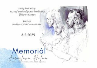 Pozvánka na spomienkový program Memoriál Jaroslava Halma v Bošanoch