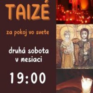 Modlitba v duchu Taizé Jubilejný chrám v Smižanoch
