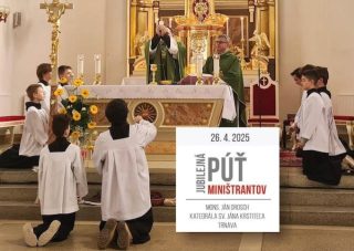 Arcibiskup Orosch pozýva miništrantov Trnavskej arcidiecézy na jubilejnú púť