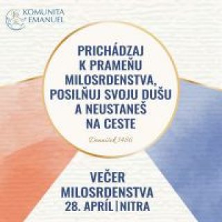 Večer milosrdenstva s Komunitou Emanuel