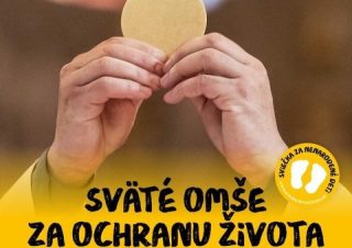 Kampaň Sviečka za nenarodené detí podporia omše za ochranu života