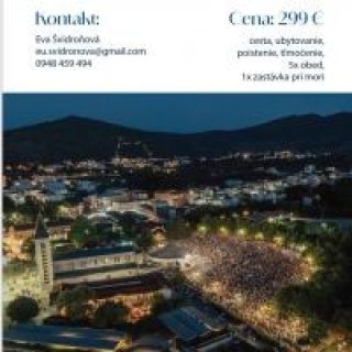 Púť do Medžugoria počas Mladifestu
