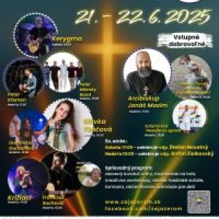 Letný gospelový festival ZA JAZEROM 2025