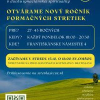 Otvorenie formačného stretka v Spoločenstve kresťanského života CVX
