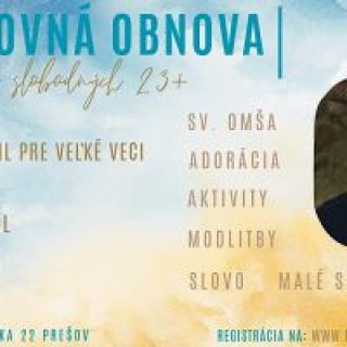 Duchovná obnova pre slobodných 23+