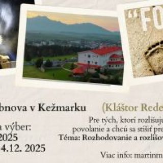 Duchovné obnovy o rozlišovaní povolania