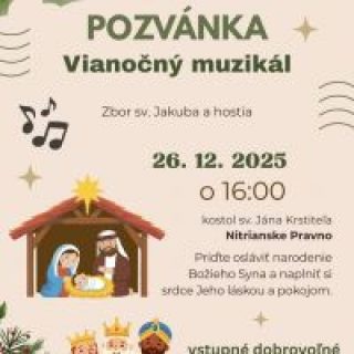 Vianočný koncert/muzikál Zboru sv. Jakuba