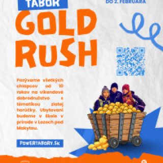 Chlapčenský tábor s témou zlatej horúčky