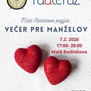 Večer pre manželov 2026 - Tu a teraz